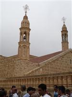 Meine kurdische Reisegruppe im Kloster Mor Gabriel