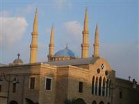 Moschee und Kirche, Beirut