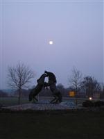 Vollmond über Donaueschingen