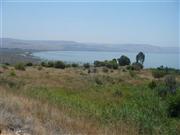 See Genezareth, Blick in den Osten (Golanhöhen)