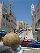 Bethlehem, Peace Fountain und Marienkirche (syr.-orth.)