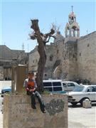 Bethlehem, vor der Geburtskirche