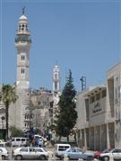 Bethlehem, Omar-Moschee, Marienkirche und Peace Center Bethlehem, Omar-Moschee, Marienkirche und Peace Center