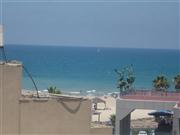 Tel Aviv, Blick vom Hostel Hayarkon48 aufs Meer