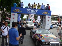 Start der  Allgäu-Orient-Rallye