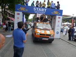 Start der  Allgäu-Orient-Rallye