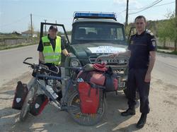 Grenzpolizei bei Mânzătești