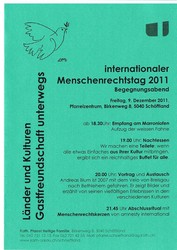 2011-12-09, CH - Schöftland, Pfarreizentrum