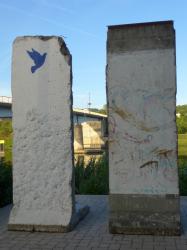 Schengen, Reste der Berliner Mauer
