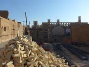 Yazd, Baustelle für ein Hotel