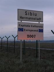 Ankunft in Sibiu-Hermannstadt