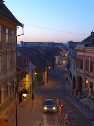 Sibiu, Blick aus der Stadt heraus