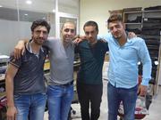 Kadir, Mehdi, Hamza und Adnan